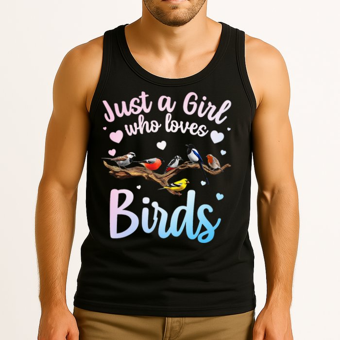 Cool Bird Watcher Art For Women Birding Nerd Birder Tank Top