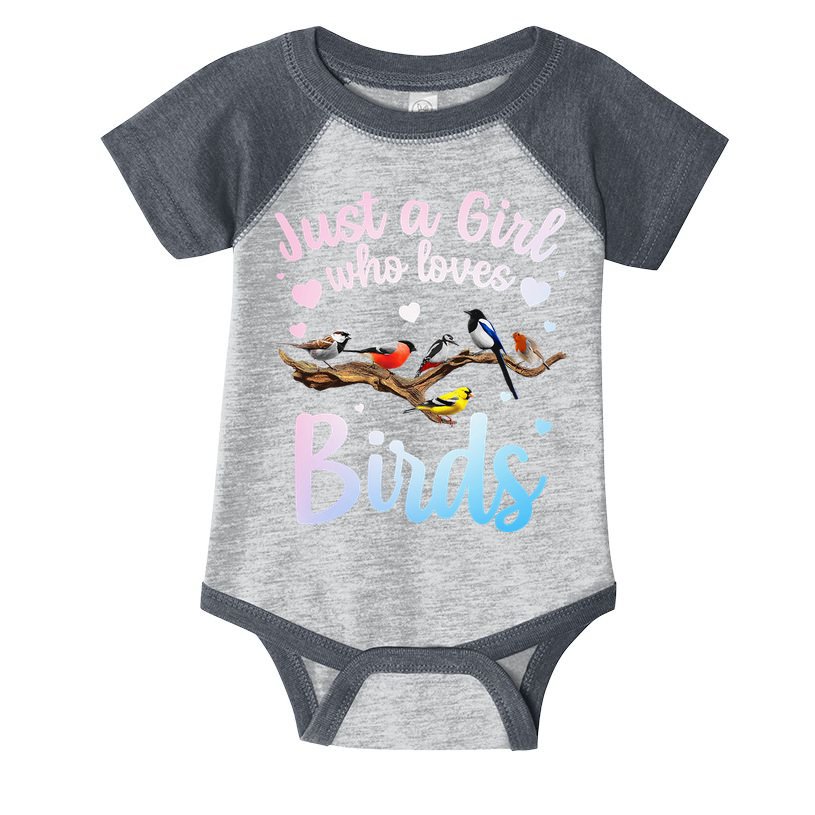Cool Bird Watcher Art For Women Birding Nerd Birder Infant Baby Jersey Bodysuit