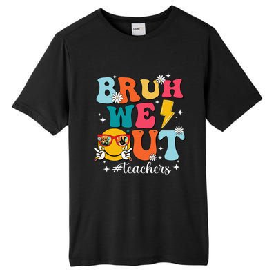 Cute Bruh We Out End Of School Year Teacher Summer Teachers Tall Fusion ChromaSoft Performance T-Shirt