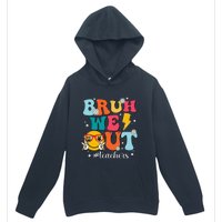 Cute Bruh We Out End Of School Year Teacher Summer Teachers Urban Pullover Hoodie