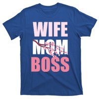 Cherry Blossom Wife Mother Boss Sakura Mothers Day Funny Mom Gift T-Shirt