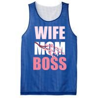 Cherry Blossom Wife Mother Boss Sakura Mothers Day Funny Mom Gift Mesh Reversible Basketball Jersey Tank