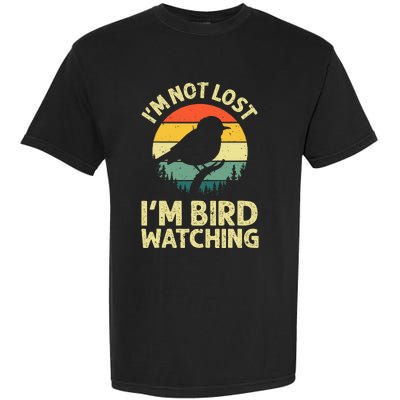 Cool Bird Watching Design Bird Watcher Birder Garment-Dyed Heavyweight T-Shirt