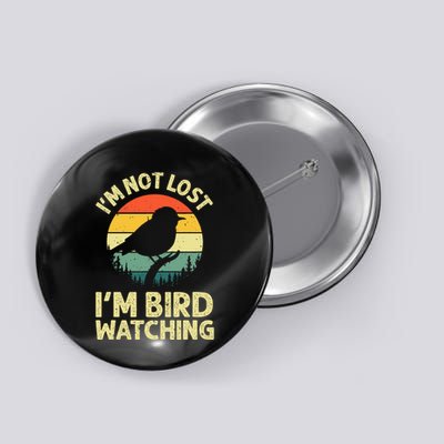 Cool Bird Watching Design Bird Watcher Birder Button