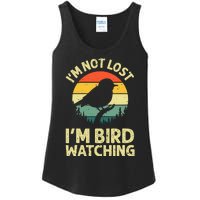 Cool Bird Watching Design Bird Watcher Birder Ladies Essential Tank