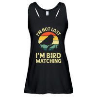 Cool Bird Watching Design Bird Watcher Birder Ladies Essential Flowy Tank