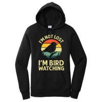 Cool Bird Watching Design Bird Watcher Birder Women's Pullover Hoodie