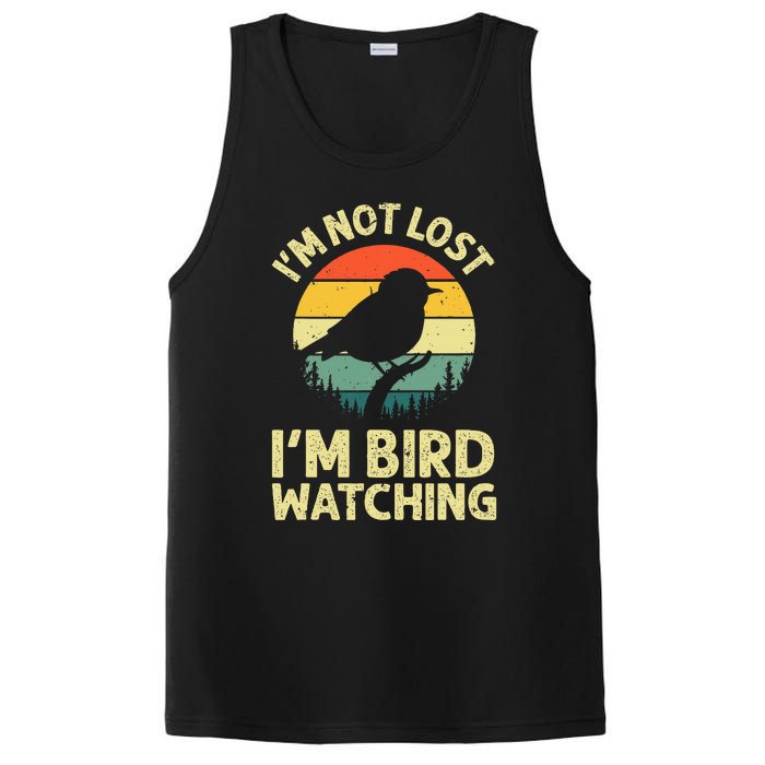 Cool Bird Watching Design Bird Watcher Birder PosiCharge Competitor Tank