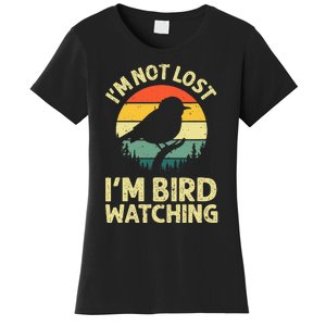 Cool Bird Watching Design Bird Watcher Birder Women's T-Shirt