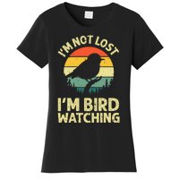 Cool Bird Watching Design Bird Watcher Birder Women's T-Shirt