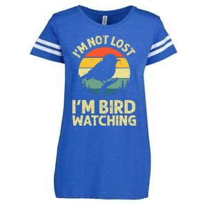 Cool Bird Watching Design Bird Watcher Birder Enza Ladies Jersey Football T-Shirt