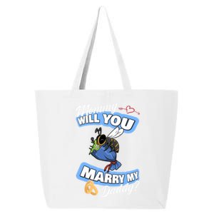 Cute Bee Wedding Offer Mommy Will You Marry My Daddy Great Gift 25L Jumbo Tote