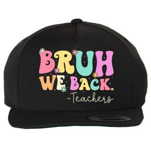 Cute Bruh We Back Teachers Women Back To School Gifts Wool Snapback Cap