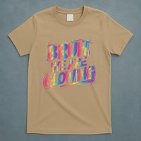 Colorful Bruh We Are Glowing Matching Family Birthday Party T-Shirt