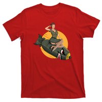 Cherry Bomb WW2 Pin Up Girl T-Shirt