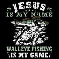Catching big Walleye Fish over 25 inches Walleye Hunter Cooling Performance Crew T-Shirt