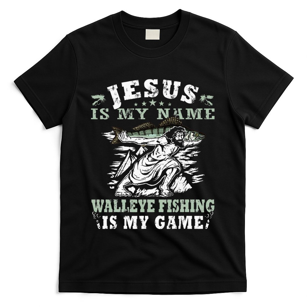 Catching big Walleye Fish over 25 inches Walleye Hunter T-Shirt