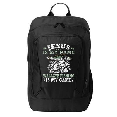 Catching big Walleye Fish over 25 inches Walleye Hunter City Backpack
