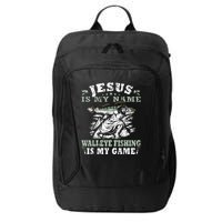 Catching big Walleye Fish over 25 inches Walleye Hunter City Backpack