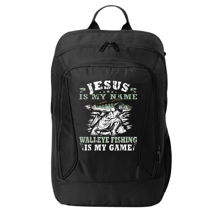 Catching big Walleye Fish over 25 inches Walleye Hunter City Backpack