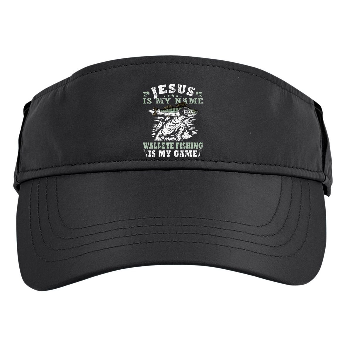 Catching big Walleye Fish over 25 inches Walleye Hunter Adult Drive Performance Visor