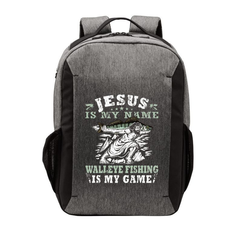 Catching big Walleye Fish over 25 inches Walleye Hunter Vector Backpack