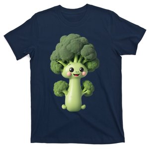 Cute Broccoli World Vegetarian Day T-Shirt