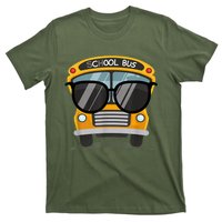 Cool Bus With Sunglasses School Bus Party T-Shirt