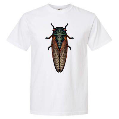 Cicada Brood X Magicicada Septendecim Red Eyed Cicadas Garment-Dyed Heavyweight T-Shirt