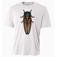 Cicada Brood X Magicicada Septendecim Red Eyed Cicadas Cooling Performance Crew T-Shirt