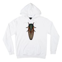 Cicada Brood X Magicicada Septendecim Red Eyed Cicadas Hoodie