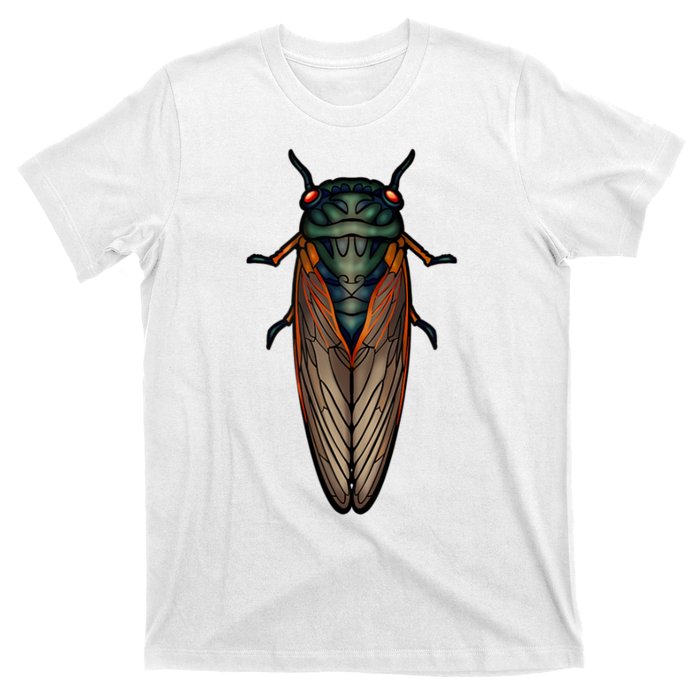 Cicada Brood X Magicicada Septendecim Red Eyed Cicadas T-Shirt