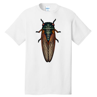 Cicada Brood X Magicicada Septendecim Red Eyed Cicadas Tall T-Shirt