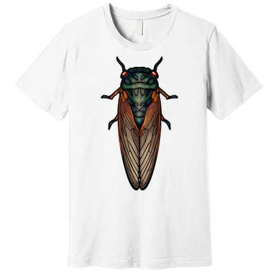 Cicada Brood X Magicicada Septendecim Red Eyed Cicadas Premium T-Shirt