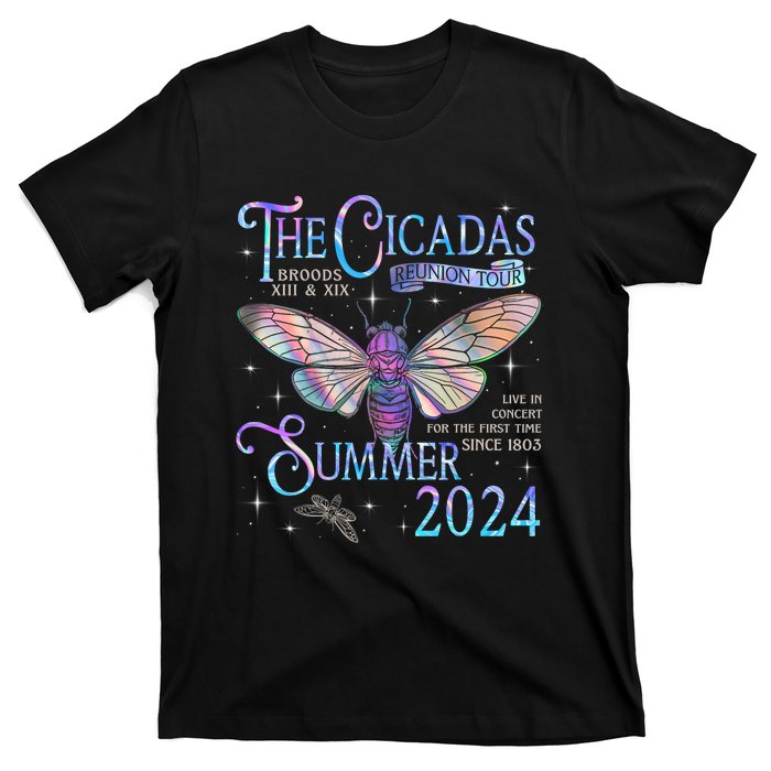 Cicada Brood Xiii Xix Summer 2024 Reunion Swarm Cicadas T-Shirt