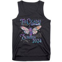 Cicada Brood Xiii Xix Summer 2024 Reunion Swarm Cicadas Tank Top