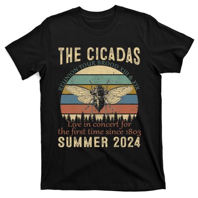 Cicada Brood Xiii Xix Summer 2024 Reunion Swarm Cicadas T-Shirt