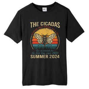 Cicada Brood Xiii Xix Summer 2024 Reunion Swarm Cicadas Tall Fusion ChromaSoft Performance T-Shirt