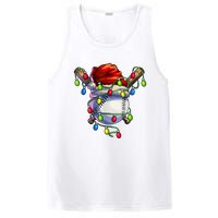 Christmas Baseball Xmas Christmas Lights Baseball Player PosiCharge Competitor Tank