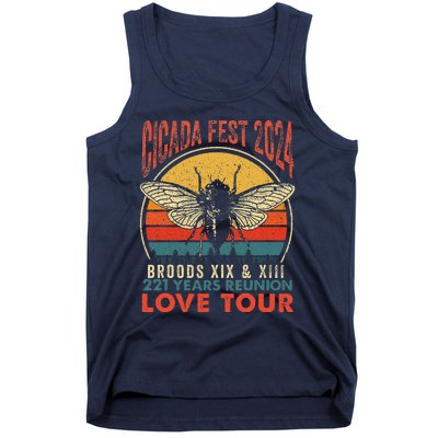 Cicada Brood Xiii Xix 2024 221 Years Reunion Love Tank Top