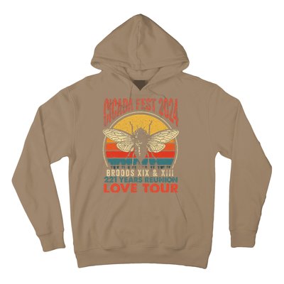 Cicada Brood Xiii Xix 2024 221 Years Reunion Love Hoodie