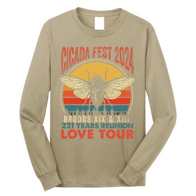 Cicada Brood Xiii Xix 2024 221 Years Reunion Love Long Sleeve Shirt