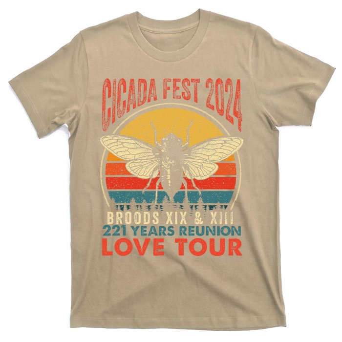 Cicada Brood Xiii Xix 2024 221 Years Reunion Love T-Shirt