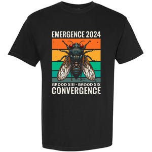 Cicada Brood Xiii Brood Xix 2024 Emergence Convergence Garment-Dyed Heavyweight T-Shirt