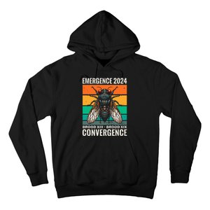 Cicada Brood Xiii Brood Xix 2024 Emergence Convergence Hoodie