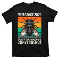 Cicada Brood Xiii Brood Xix 2024 Emergence Convergence T-Shirt