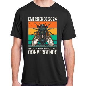 Cicada Brood Xiii Brood Xix 2024 Emergence Convergence Adult ChromaSoft Performance T-Shirt