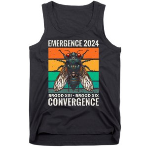 Cicada Brood Xiii Brood Xix 2024 Emergence Convergence Tank Top