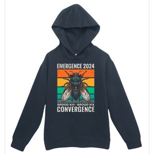 Cicada Brood Xiii Brood Xix 2024 Emergence Convergence Urban Pullover Hoodie