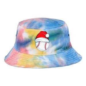 Christmas Baseball Xmas Santa Hat Ball Tie Dye Newport Bucket Hat